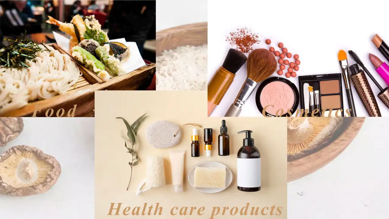 Applications of Organic shiitake mushroom powder