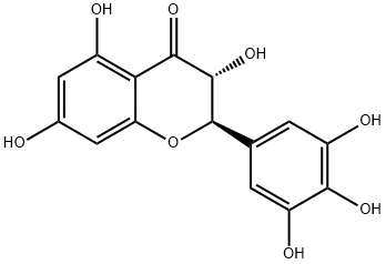 Struktur Dihydromyricetin