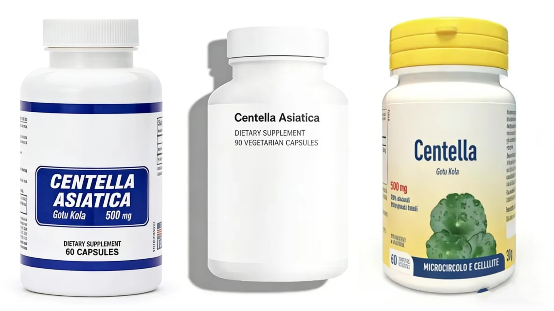 Centella Asiatica Extract Pharmaceuticals and Supplements