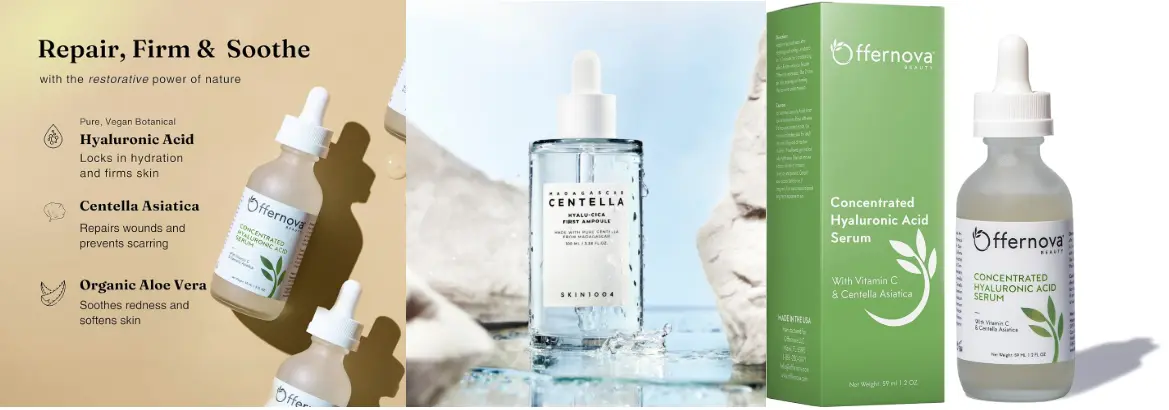 Centella Asiatica + Hyaluronic Acid