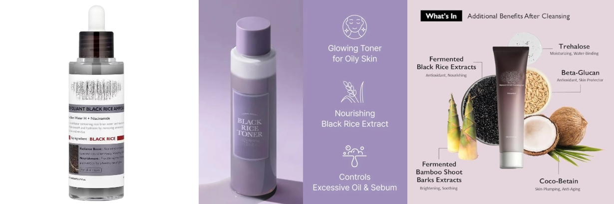 Uses of Black Rice Extract Powder for Skin Uses of Black Rice Extract Powder for Skin