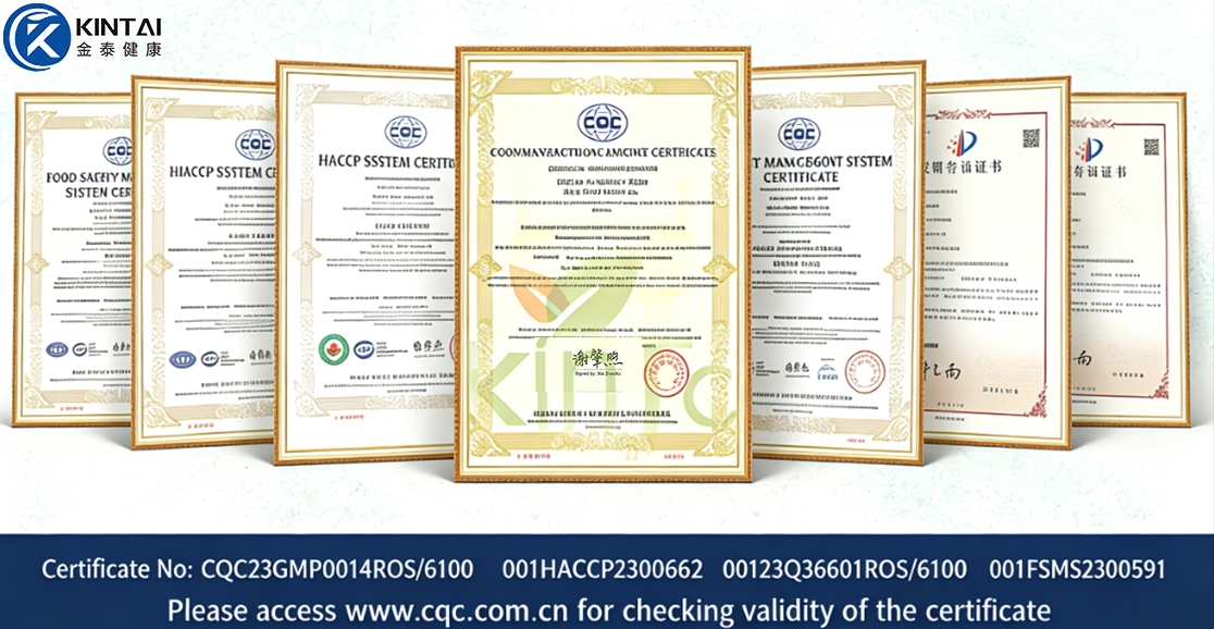 Our certifications