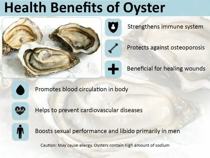 Oyster extract benefits