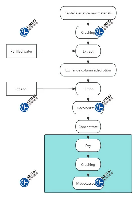 KINTAI's Madecassoside Powder Extraction Process