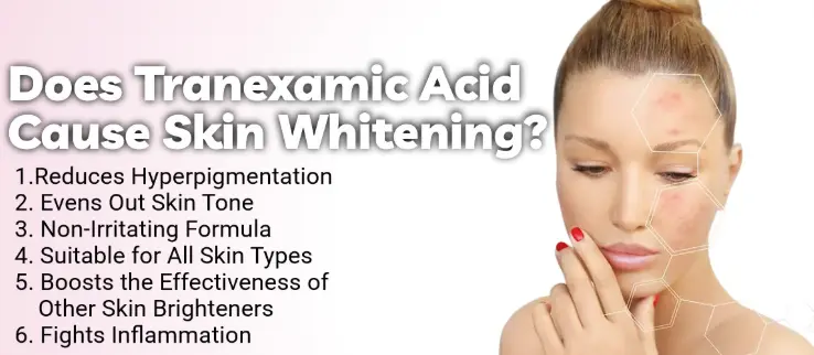 Recommended pairing of tranexamic acid in skincare formulas Recommended pairing of tranexamic acid in skincare formulas