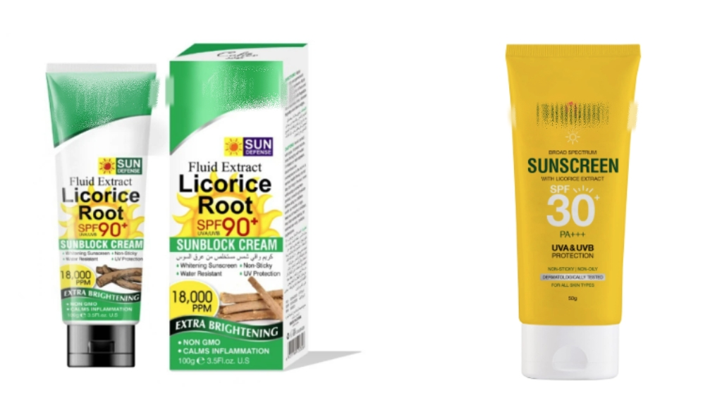 licorice root extract sunscreens licorice root extract sunscreens