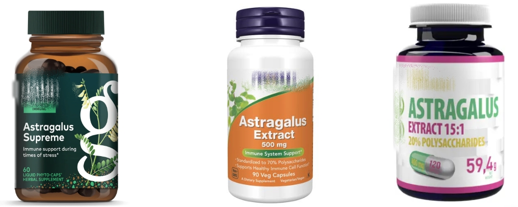 Astragalus Extract Pharmaceutical and Supplements