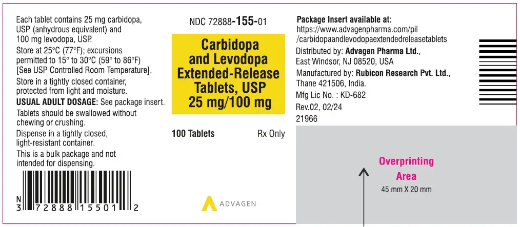 Maximum Dose of Carbidopa/Levodopa