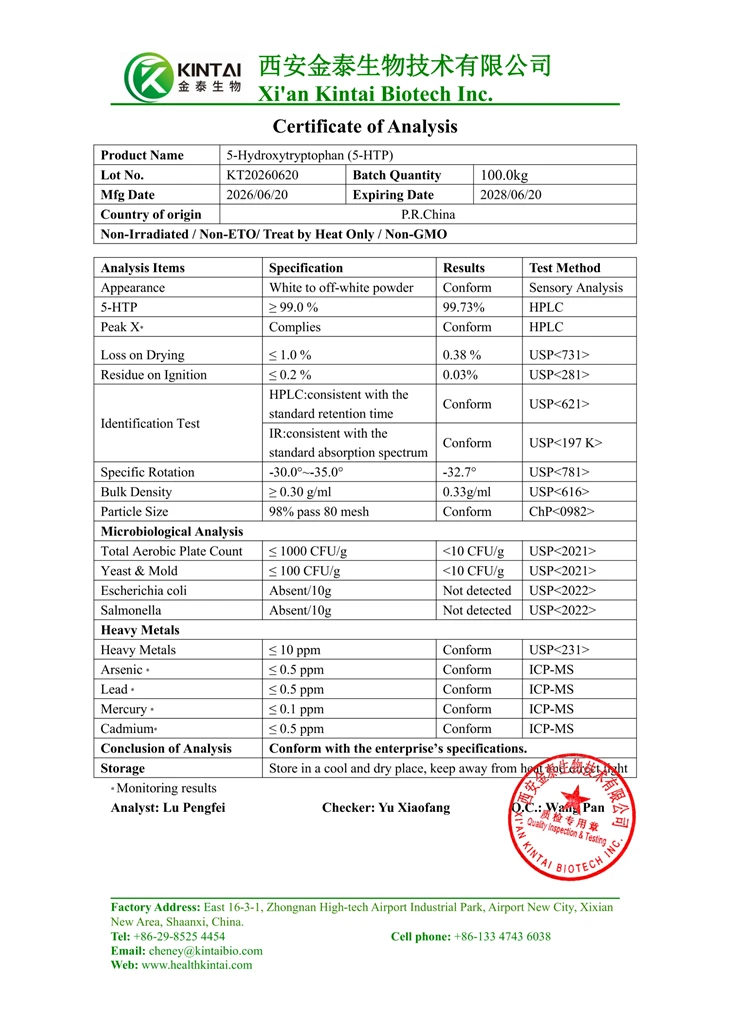 5 HTP Powder suppliers 5 HTP Powder suppliers
