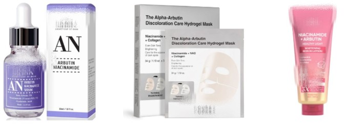 Alpha Arbutin And Niacinamide Product In Market Alpha Arbutin And Niacinamide Product In Market