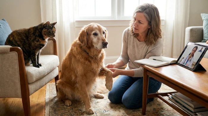 Olive Leaf Extract for Aging Cats and Dogs Olive Leaf Extract for Aging Cats and Dogs