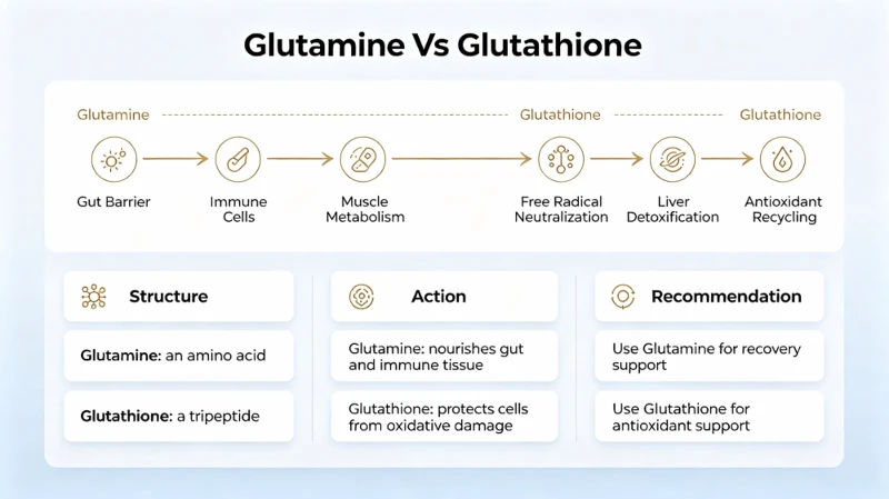 Glutamine Vs Glutathione Glutamine Vs Glutathione