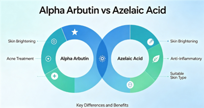 Alpha Arbutin vs Azelaic Acid