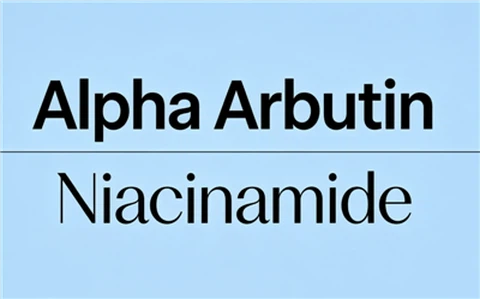 Alpha Arbutin and Niacinamide