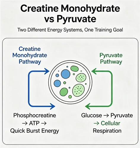 Creatine Monohydrate vs Pyruvate