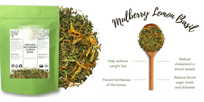 Examples of the Combination of Mulberry Leaves and Lemons Examples of the Combination of Mulberry Leaves and Lemons