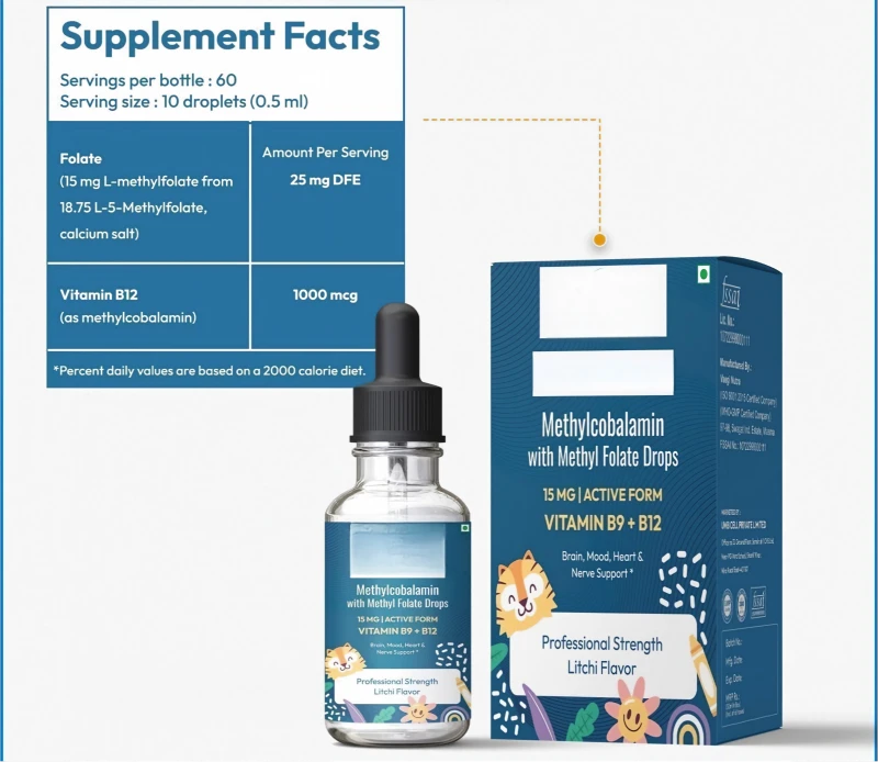 methyl b12 l-methylfolate drops