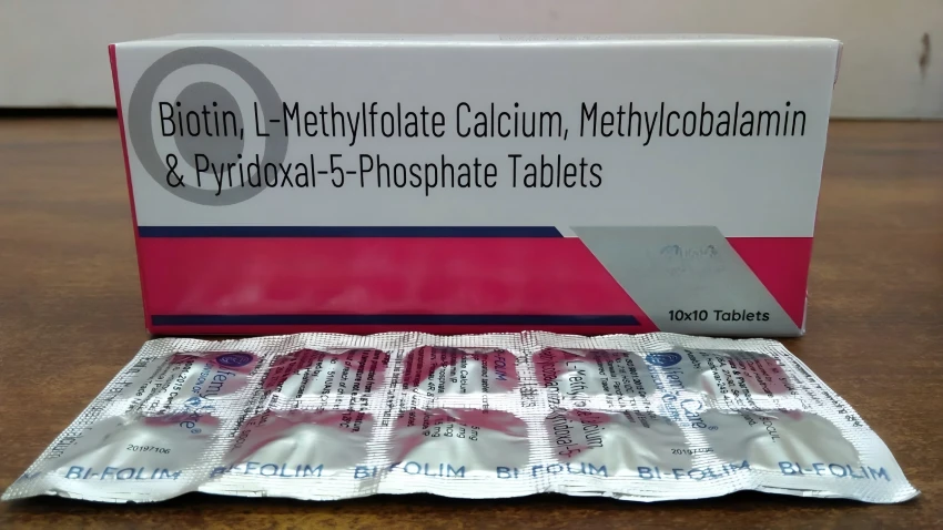 Biotin, L-Methylfolate, Methylcobalamin and Pyridoxal 5-Phosphate tablets