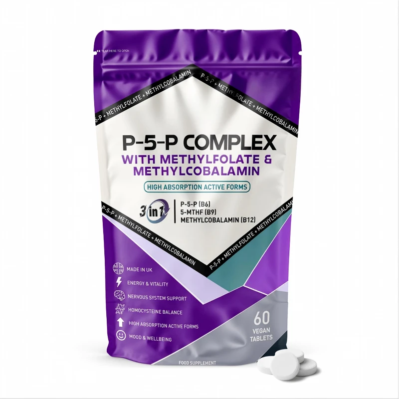 Biotin, L-Methylfolate, Methylcobalamin and Pyridoxal 5-Phosphate supplements