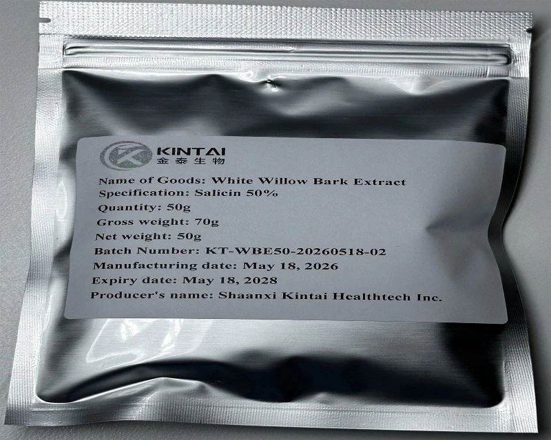 KINTAI White Willow Bark Extract 50 Salicin Outer Packaging KINTAI White Willow Bark Extract 50 Salicin Outer Packaging