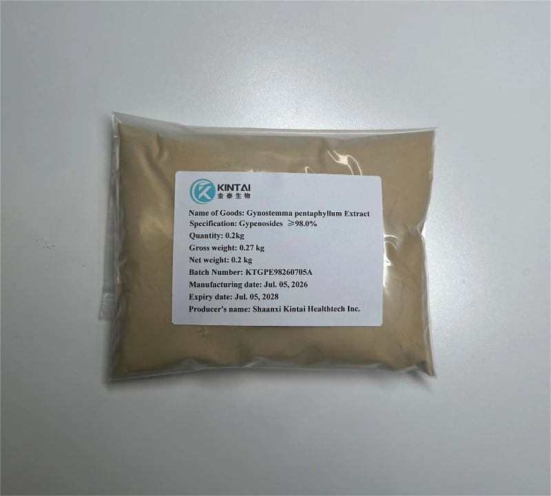 Gynostemma pentaphyllum Extract Gypenosides 98% Inner Packaging Gynostemma pentaphyllum Extract Gypenosides 98% Inner Packaging